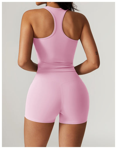 Brasier Deportivo Espalda en H con Tela Cepillada para Mujer - Image 8