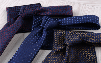 Combo Corbata y Pañuelo de Bolsillo para Hombre Profesional - Image 36