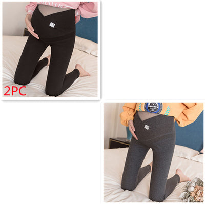 Leggings Premamá Cintura Baja Ultrafinos y Cómodos - Image 9