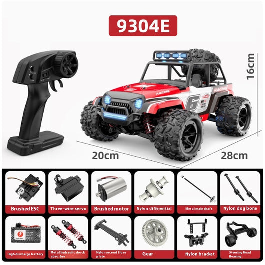 Auto Control Remoto 4x4 Todoterreno de Alta Velocidad con Ruedas Grandes - Image 8