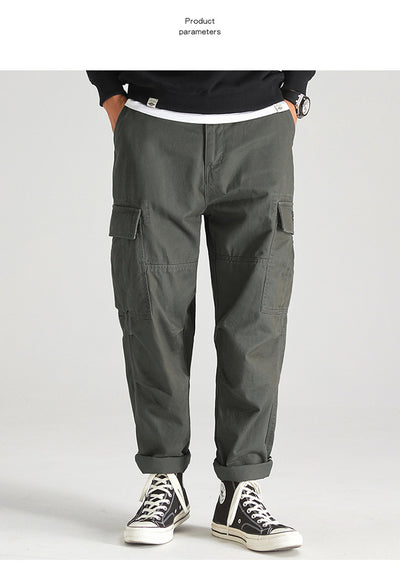 Overol Holgado Casual para Hombre con Bolsillos Amplios - Image 24