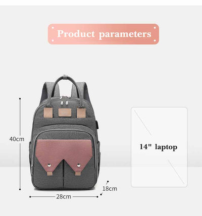 Mochila de Gran Capacidad para Mamás - Bolso Organizador de Viajes - Image 13