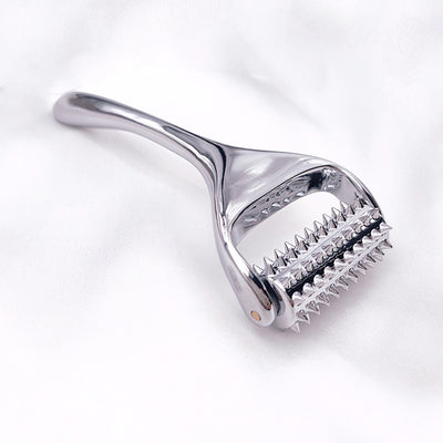 Rodillo Masajeador de Microagujas de Metal para el Hogar