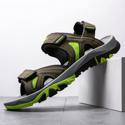 Sandalias de Cuero para Hombre - Calzado de Playa Talla Extra Grande - Image 8