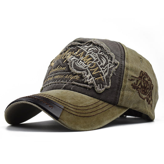 Visera Deportiva de Algodón Desgastado para Mujer - Image 2