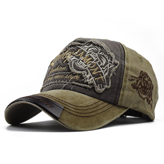 Visera Deportiva de Algodón Desgastado para Mujer - Image 2