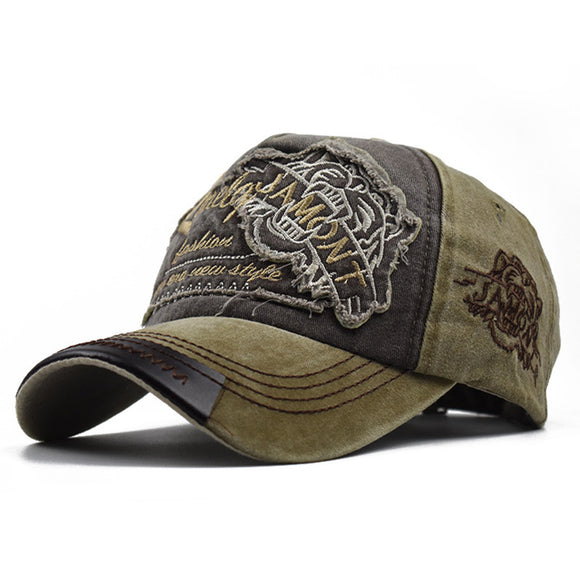 Visera Deportiva de Algodón Desgastado para Mujer
