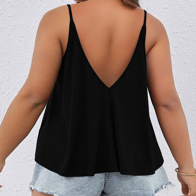 Blusa Casual Escote en V sin Mangas para Mujer - Image 10