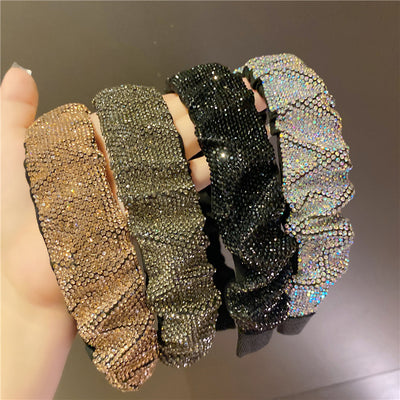 Diadema Retro Francesa con Cristales y Strass para Lavado Facial - Image 6