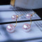 Women's Tiangong Pearl Round Earrings A