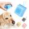 Cepillo Multifuncional para Baño de Mascotas - Peine Deslanador y Masajeador