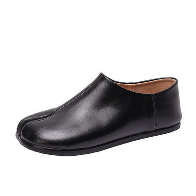 Zapatos de Cuero Curtido Vegetal con Dedo Separado para Mujer - Image 15