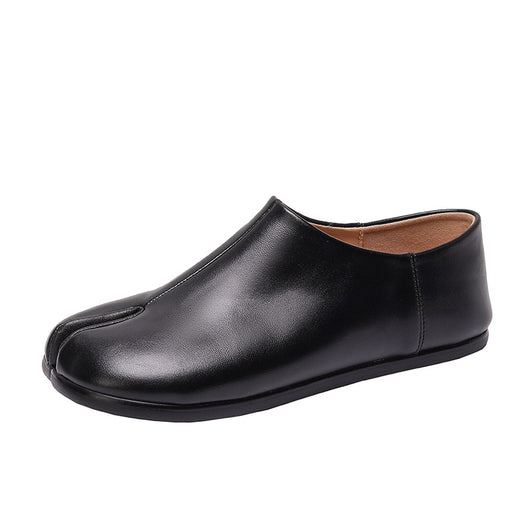 Zapatos de Cuero Curtido Vegetal con Dedo Separado para Mujer - Image 15