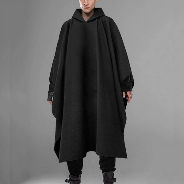 Abrigo Capucha Hombre Streetwear Punk Oversize
