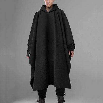 Abrigo Capucha Hombre Streetwear Punk Oversize