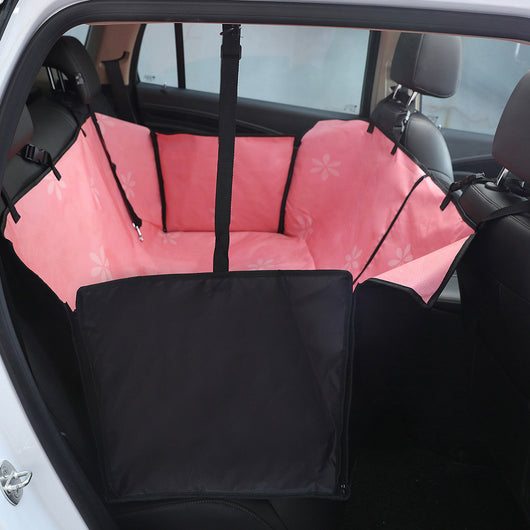 Tapete Protector para Mascotas en Auto - Diseño Impreso Doble Asiento Trasero - Image 23