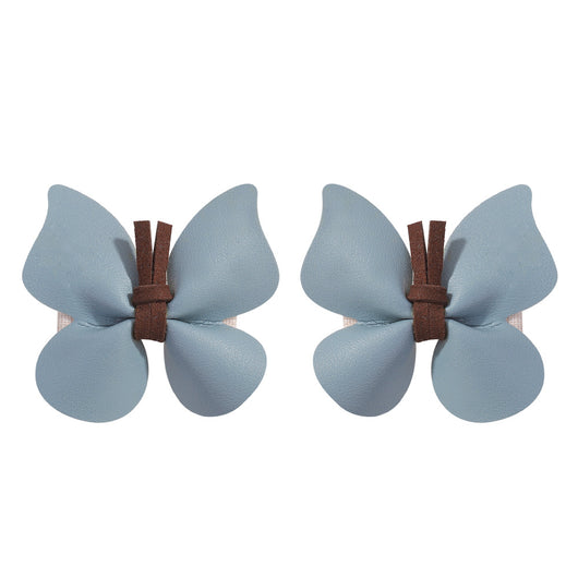 Hebillas Infantiles de Cuero PU con Diseño de Mariposa - Image 10