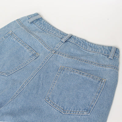 Jeans Rectos Cintura Alta con Degradado Tie Dye - Image 14