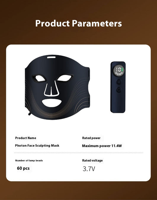 Mascarilla LED Fotónica Infrarroja Portátil Respirable - Image 13