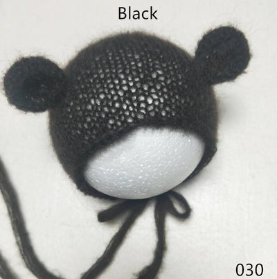 Gorro Suave de Mohair para Fotografía de Bebés - Tejido Artesanal - Image 73