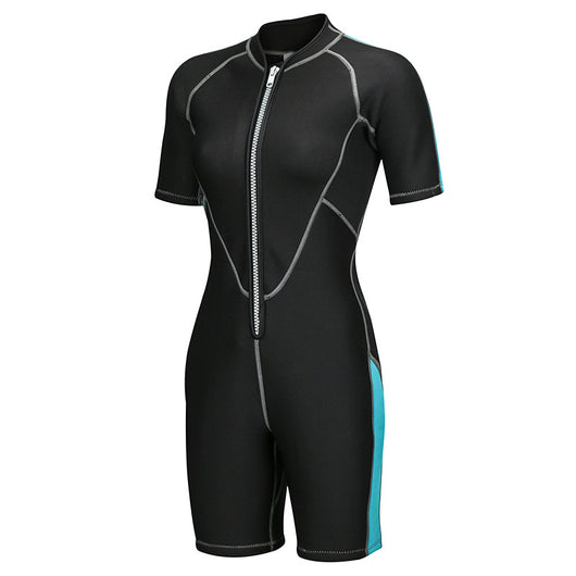 Traje de Neopreno Unisex Grueso con Manga Corta para Buceo y Surf - Image 3