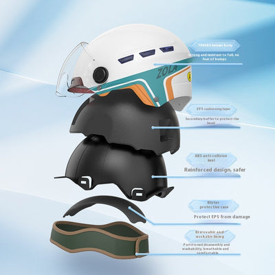Casco de Protección Solar para Autos Eléctricos - Image 3