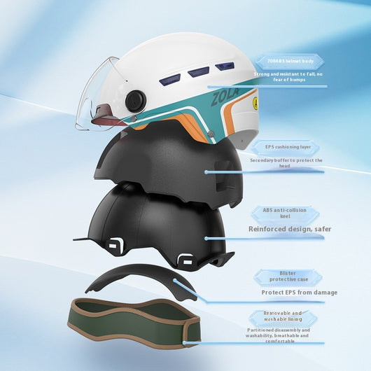 Casco de Protección Solar para Autos Eléctricos - Image 3