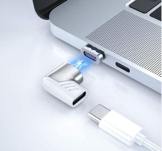 Adaptador Magnético USB-C 5A Carga Rápida para MacBook y Notebooks Apple