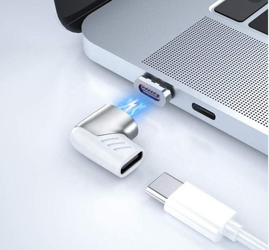 Adaptador Magnético USB-C 5A Carga Rápida para MacBook y Notebooks Apple