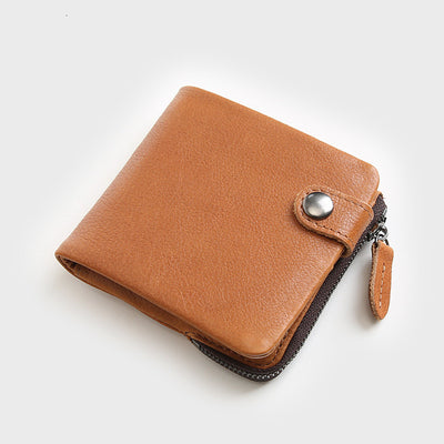 Billetera de Cuero Genuino Compacta para Estudiantes y Jóvenes Profesionales - Image 8