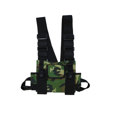 Chaleco Táctico Hip Hop Tide Brand con Mochila Integrada - Image 8