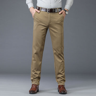 Pantalones Business Casual Rectos Holgados Versátiles