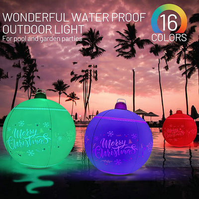Bola Navideña Inflable LED para Exterior - Image 10