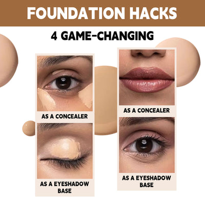 Base de Maquillaje 4 Tonos con Corrector Integrado - BB Cream Iluminador de Larga Duración - Image 15