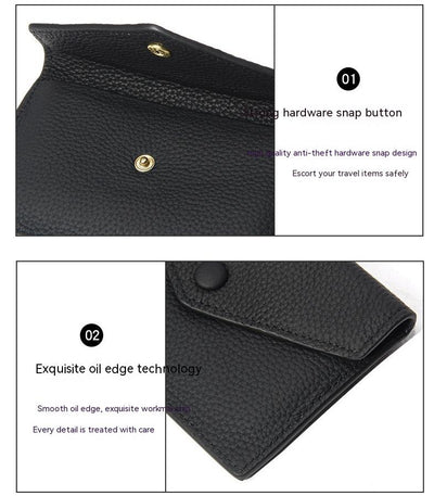 Billetera Minimalista con Múltiples Compartimentos para Documentos - Image 9
