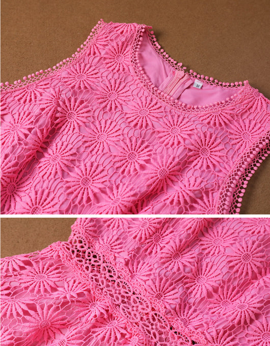 Falda Larga Francesa con Detalles Calados - Elegancia y Comodidad - Image 18