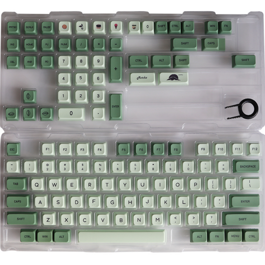 Teclado Mecánico 124 Teclas Matcha - Keycaps PBT Sublimados - Image 32
