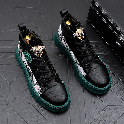 Tenis Casuales de Hombre con Diseño Estampado Versátil - Image 3