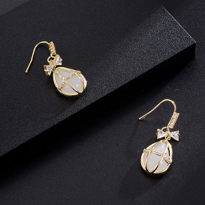 Aretes de Ópalo Mariposa para Mujer - Image 11