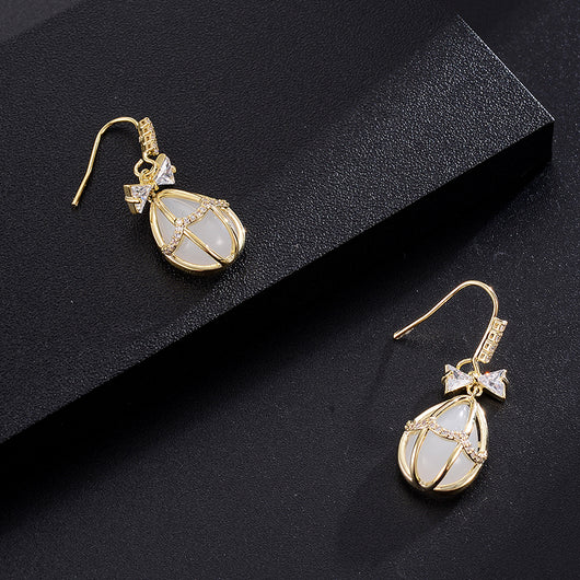 Aretes de Ópalo Mariposa para Mujer - Image 11