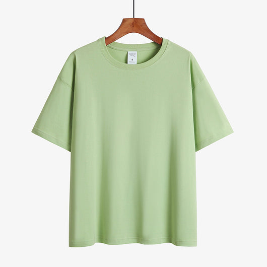 Camiseta de cuello redondo con hombros caídos - Image 17