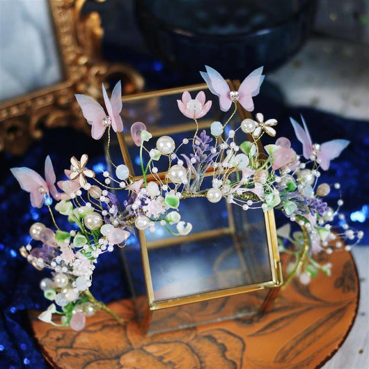 Corona de Hada Mariposa Brillante - Diadema de Fantasía para Niñas - Image 2