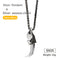 Wind Dragon Claw Necklace 925 Plateado Pendant Side claw spike chain