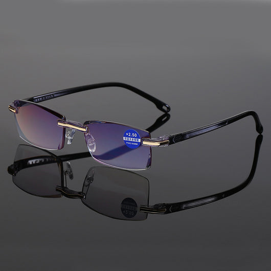 Gafas de Lectura con Borde Tallado en Diamante - Image 24