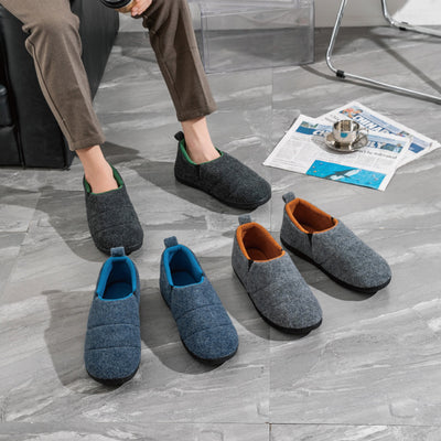 Pantuflas Cómodas para Hombre con Suela de Goma y Diseño Minimalista - Image 9