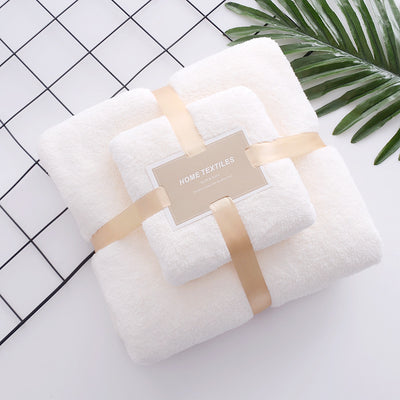 Juego de Toallas de Baño Coral Fleece Alta Densidad - Image 2