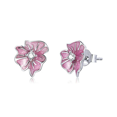 Conjunto de Collar y Aretes Flor Botánica - Image 2