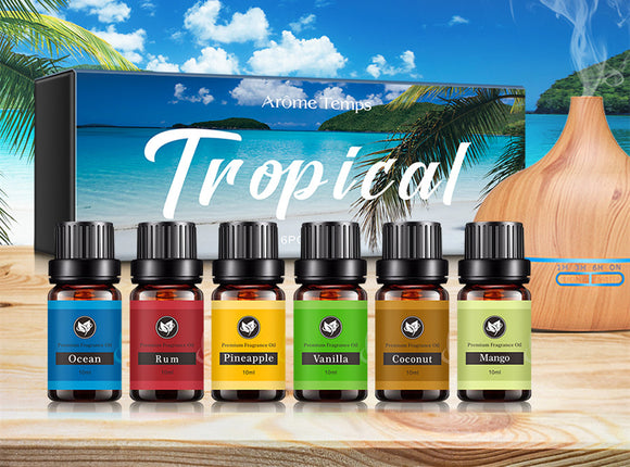 Set de 16 Aromas Flameless con Aceites Esenciales