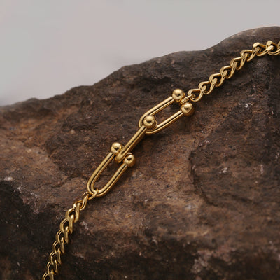 Pulsera de Cadena Cubana Hip Hop en Acero Titanio para Mujer - Image 13
