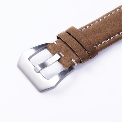 Correa de Reloj en Cuero Gamuza Premium Costura Artesanal Gruesa - Image 25